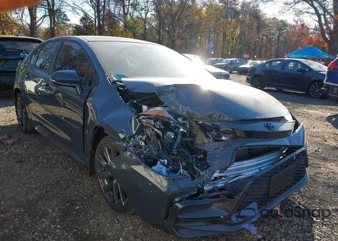 2025 Toyota Corolla Se from USA, damaged, VIN 5YFS4MCE9SP239647